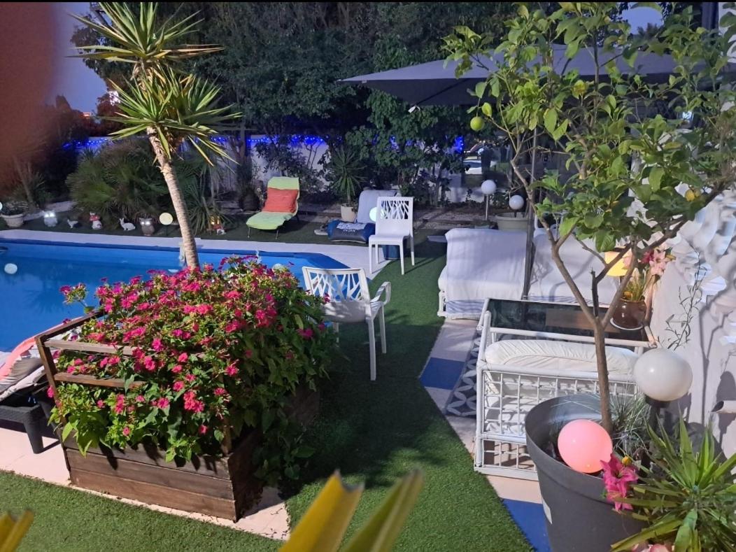 Suite-Junior -Villa Helene - Montpellier Sud - Aeroport- Piscine Privee-2Mn Des Plages Pérols Zewnętrze zdjęcie