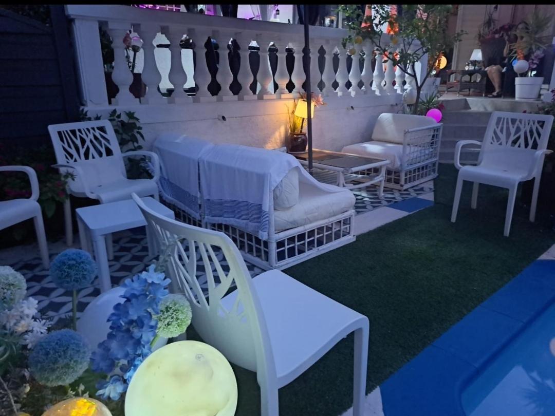 Suite-Junior -Villa Helene - Montpellier Sud - Aeroport- Piscine Privee-2Mn Des Plages Pérols Zewnętrze zdjęcie
